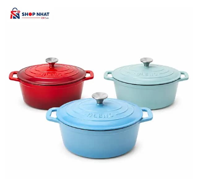 Nồi Gang Oval Oceno Size 28cm