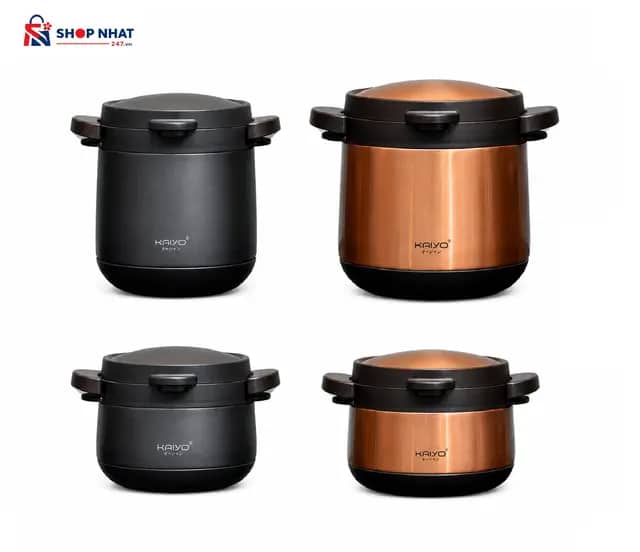 Nồi Ủ Chân Không 2 Tay Cầm Kitchen Mate Kaiyo