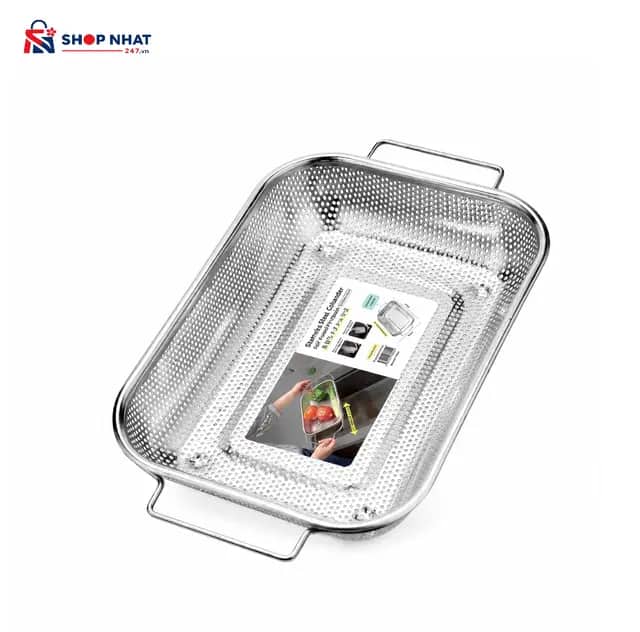 Rổ Gác Inox Trên Bồn Rửa Bát Điều Chỉnh Độ Dài Kaiyo 28cm
