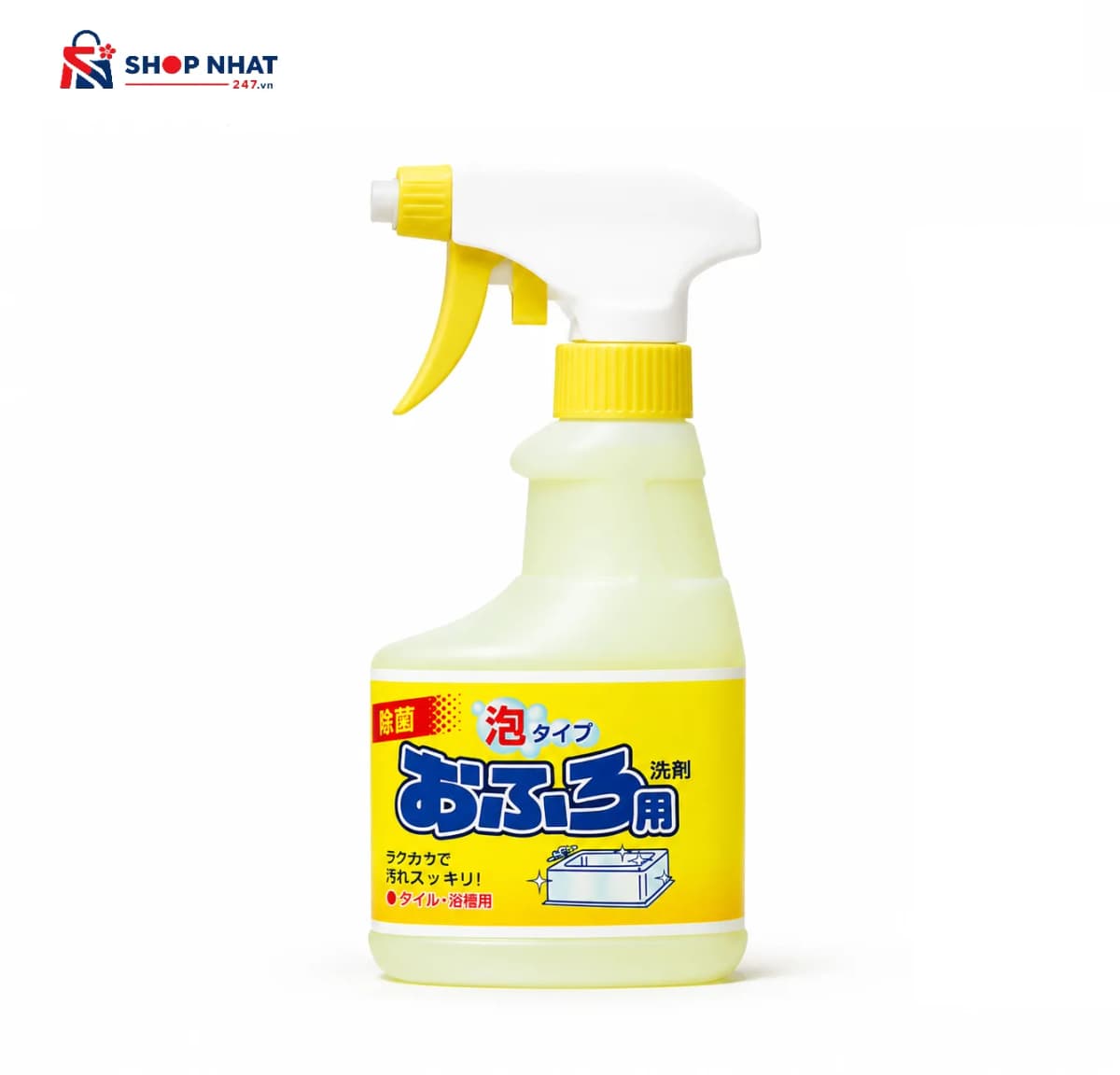 Chai Xịt Tẩy Rửa Nhà Tắm Dạng Bọt Rocket Soap 300ml Nội Địa Nhật Bản
