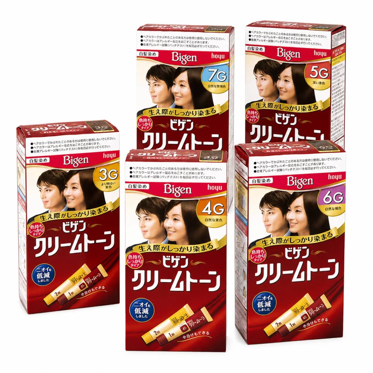 Thuốc Nhuộm Tóc Phủ Bạc Bigen Cream Tone Nhật Bản