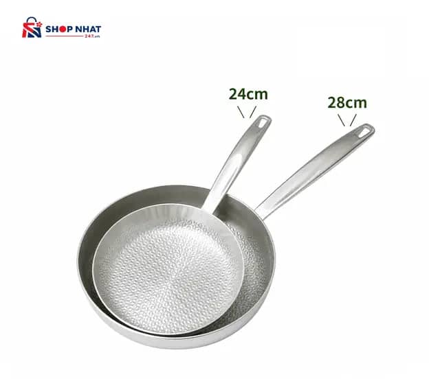Chảo Đúc Inox Dập Nổi Thân Đáy Liền 3 Lớp Kaiyo