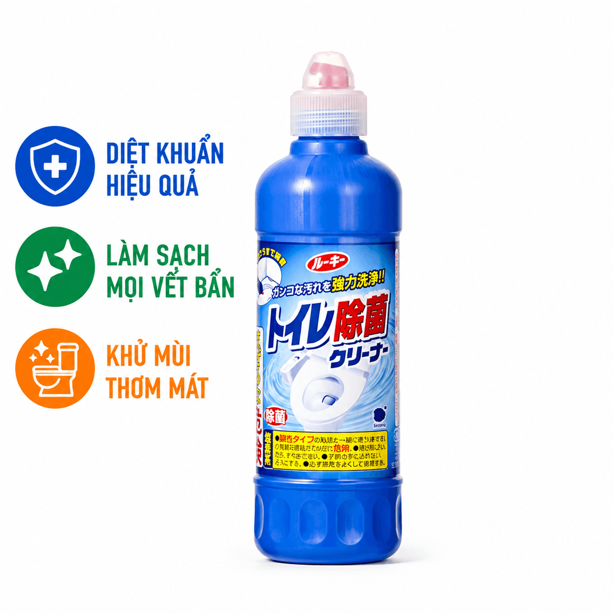 Chai Nước Tẩy Bồn Cầu Toilet đậm đặc Daiichi 500ml Nhật Bản